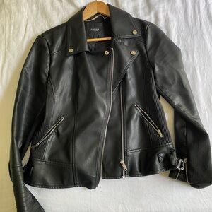 Ever New faux leather jacket size 8